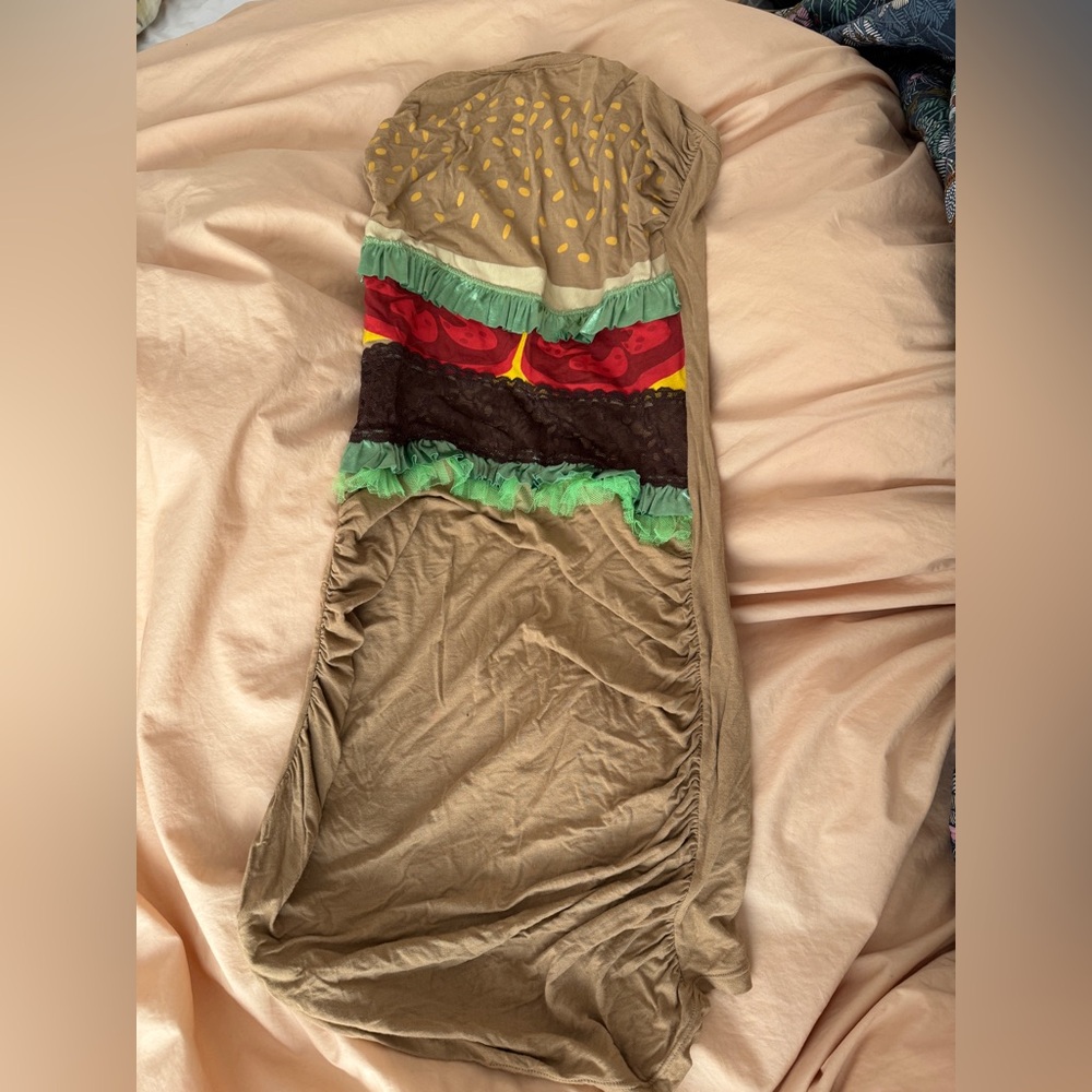 “Sexy” Hamburger Halloween Costume